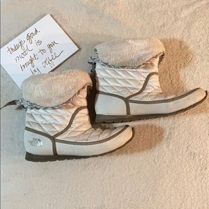 Thermoball North Face Roll Down Booties